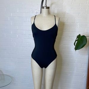 Fenntessa Black One Piece Swimsuit